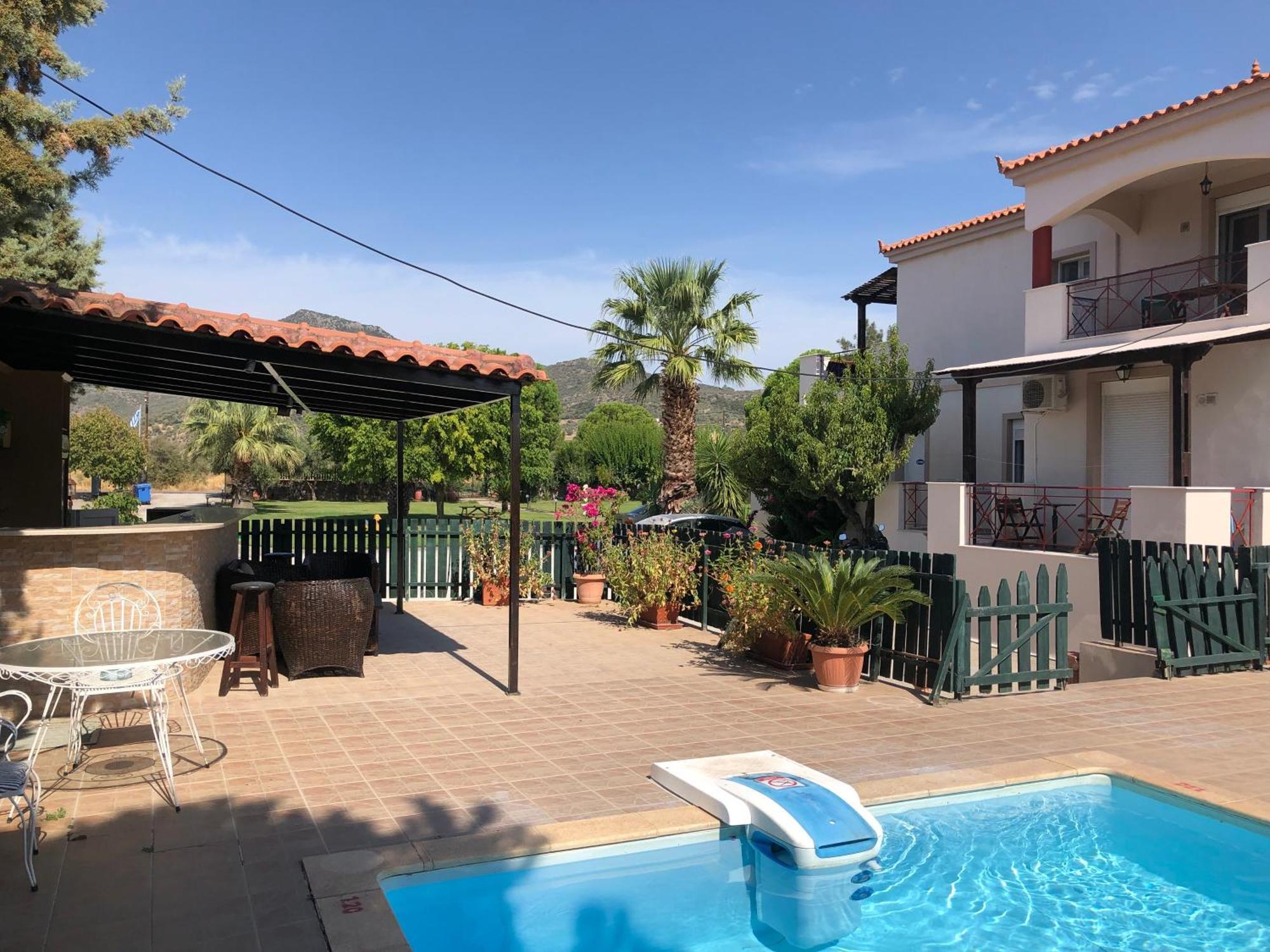 Ilyda Residence Apts Skala Kallonis Exterior foto